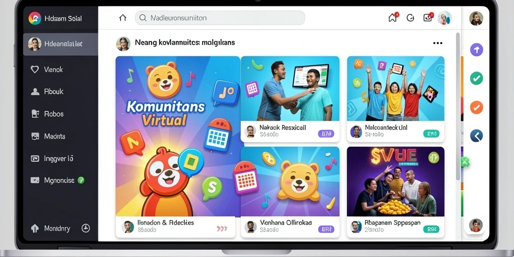Tampilan antarmuka yang bersih dan modern.