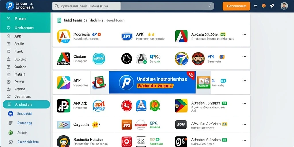 Tampilan antarmuka yang modern dan menarik.