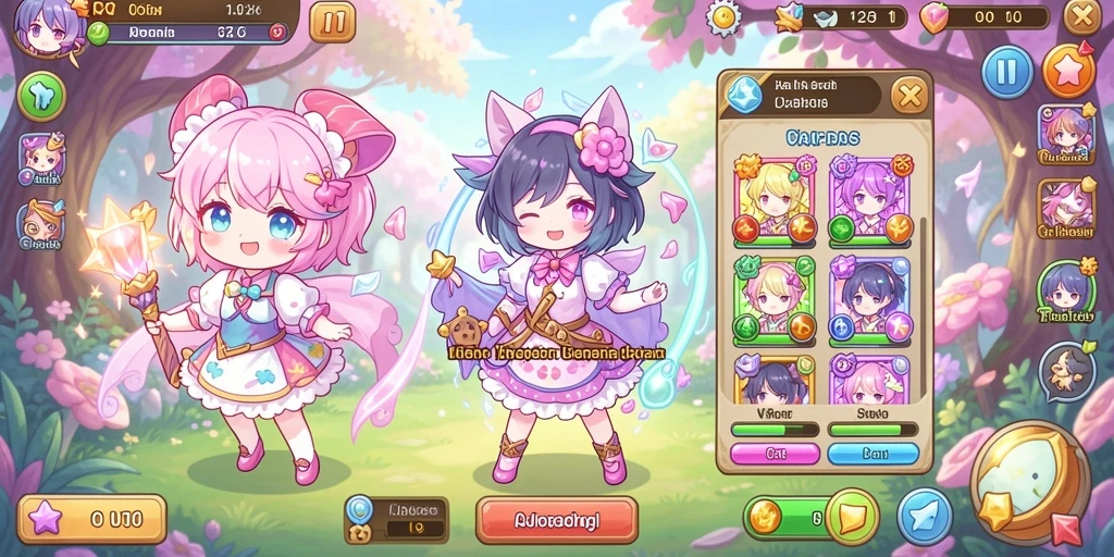 Screenshot permainan penuh aksi dari ADG62.