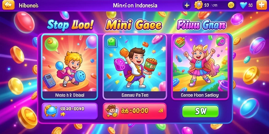 Tangkapan layar menunjukkan aksi seru karakter dalam game.