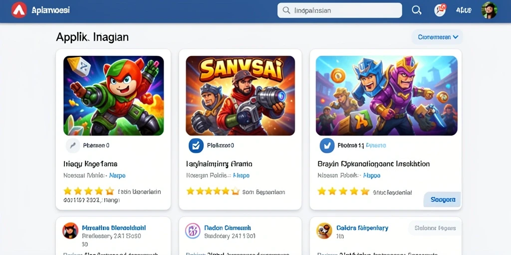 Tampilan antarmuka yang modern dan menarik.