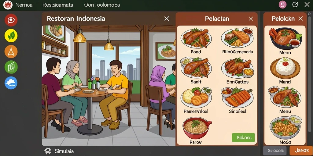 Tampilan antarmuka yang menarik dan mudah digunakan.