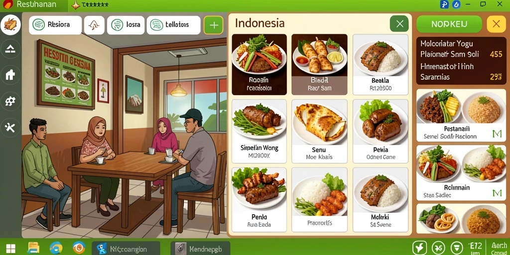 Screenshot menampilkan tampilan antarmuka yang menarik.