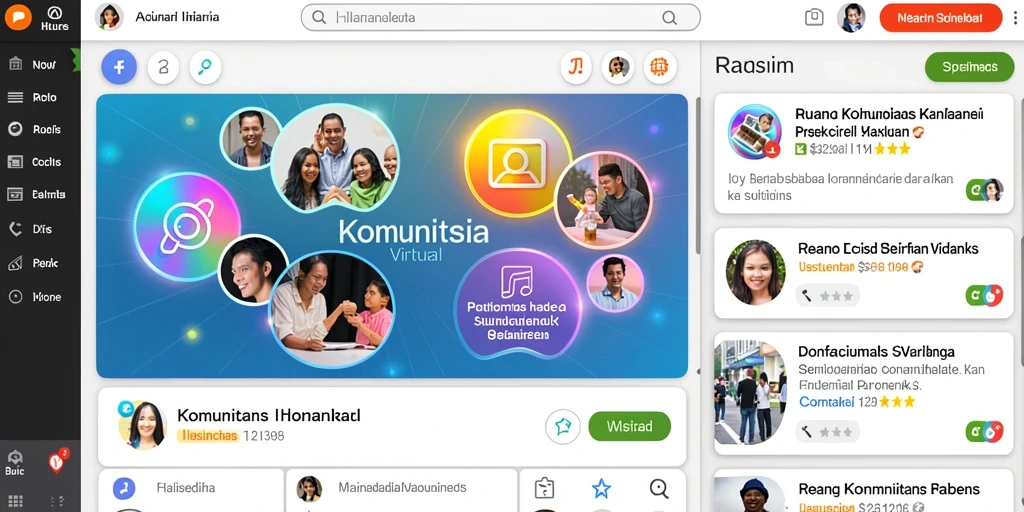 Tampilan antarmuka yang menarik dan mudah dinavigasi.