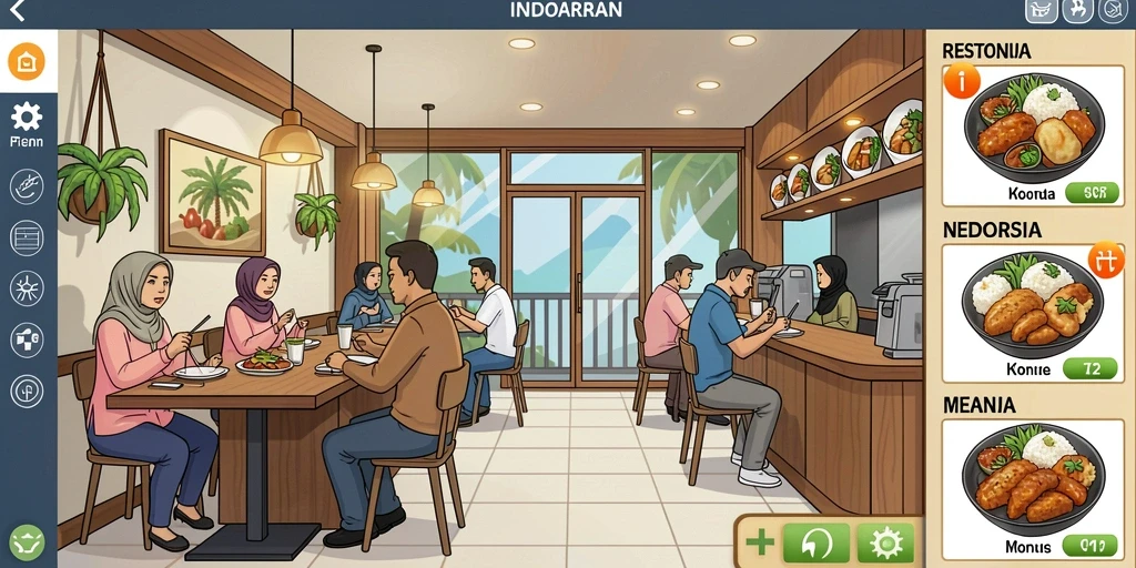 Tampilan antarmuka yang ramah pengguna.