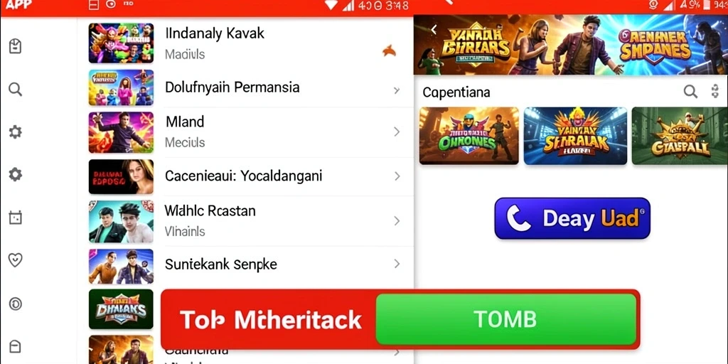 Tampilan antarmuka yang ramah pengguna.