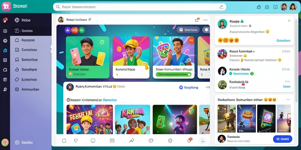 Tampilan awal yang menawan dan intuitif.