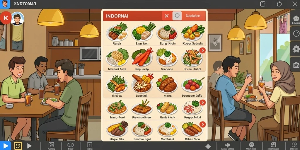 Tampilan awal yang memukau dan menarik perhatian.