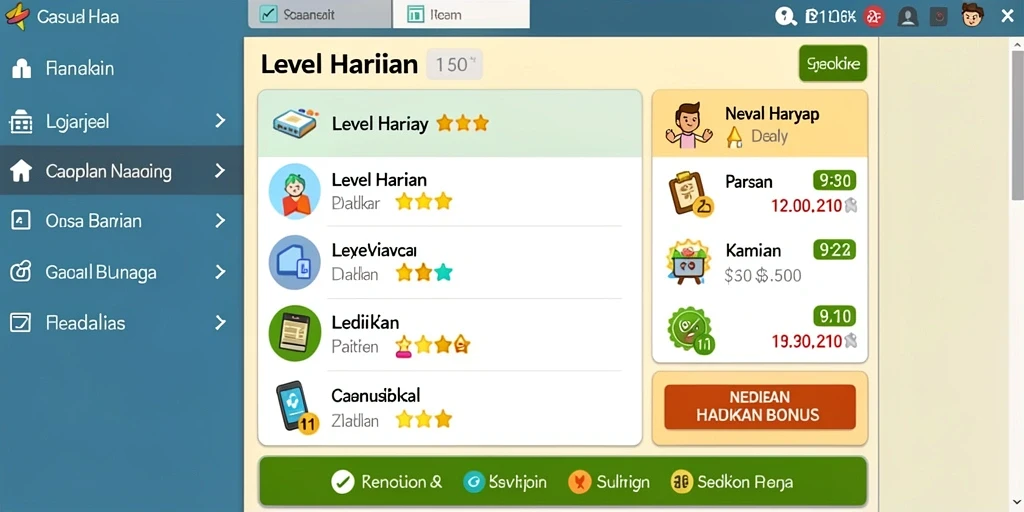 Tampilan antarmuka yang user-friendly dan menarik.