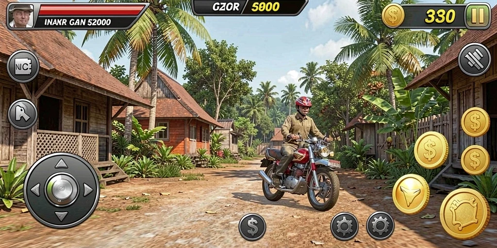 Tampilan antarmuka utama OMPONG188 yang menarik.