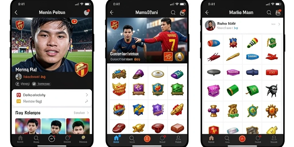 Tampilan antarmuka yang menarik dan modern.