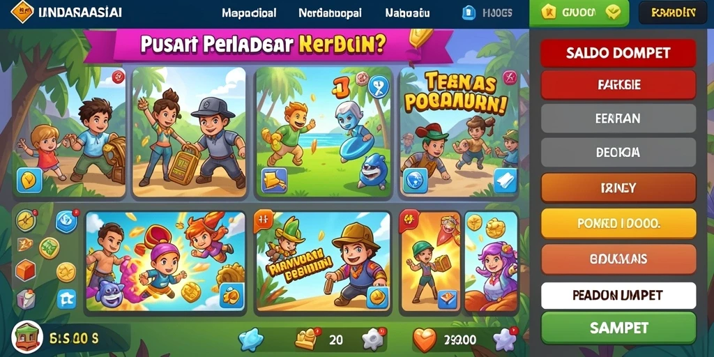 Tampilan pertama yang menawan dari game UH77.
