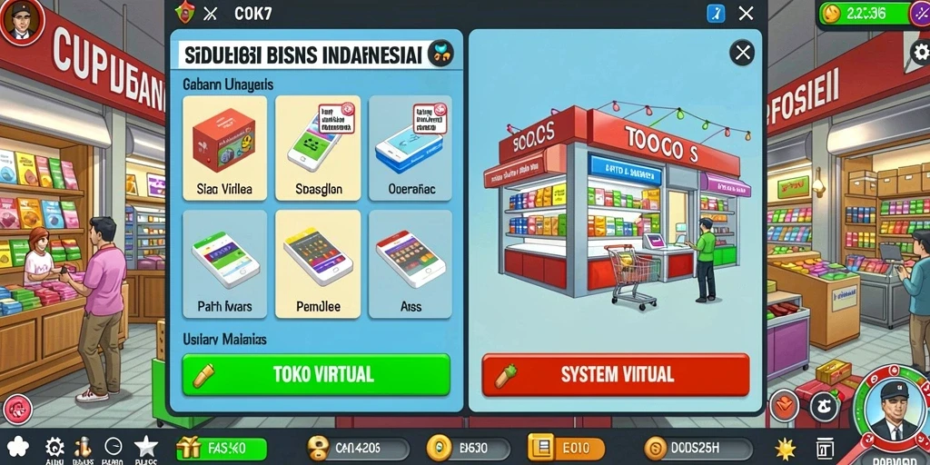 Tampilan antarmuka yang intuitif dan menarik.