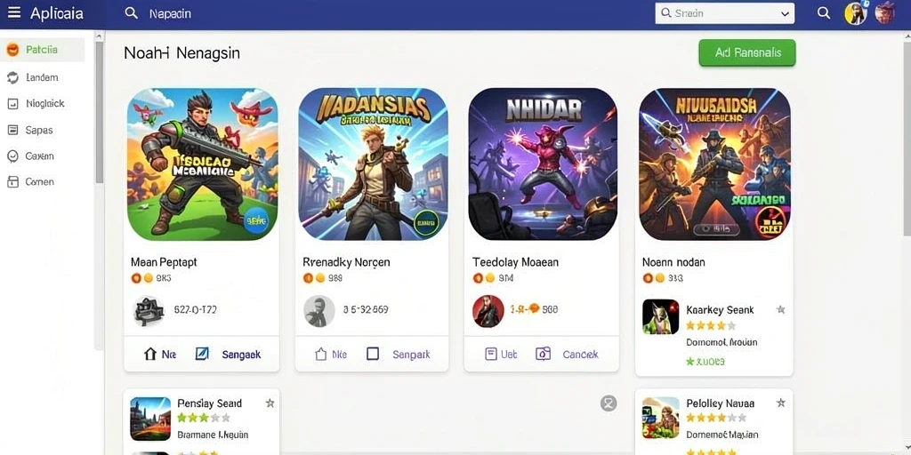 Tampilan antarmuka yang menarik dan sederhana.