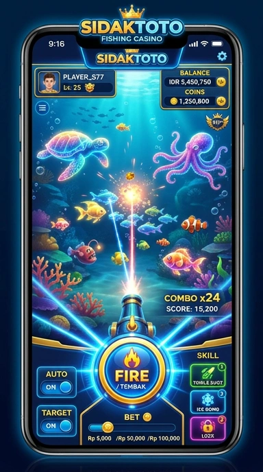 Galeri pratinjau visual sidaktoto build APK resmi terbaru